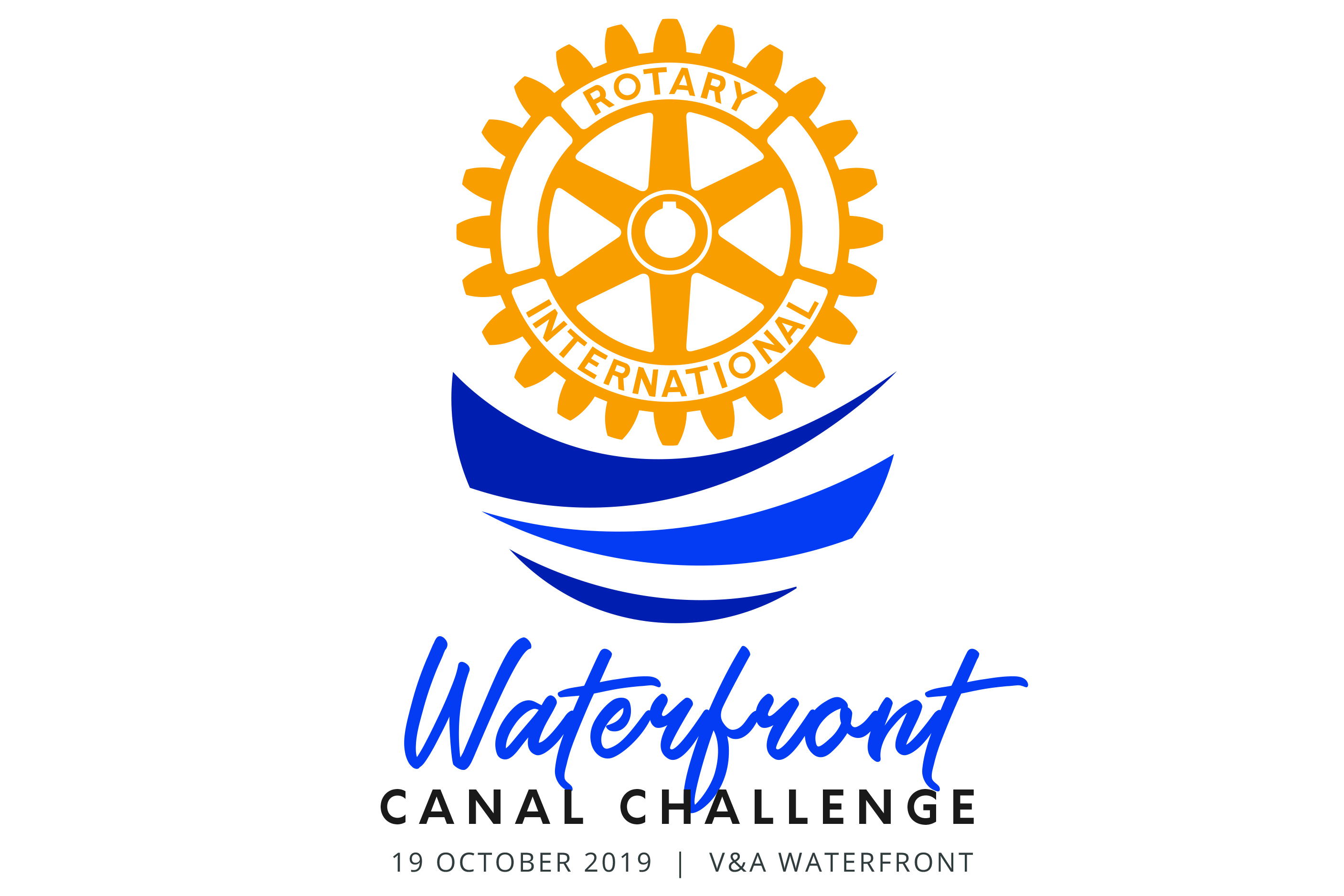 Rotary Waterfront Canal Challenge Logo Final